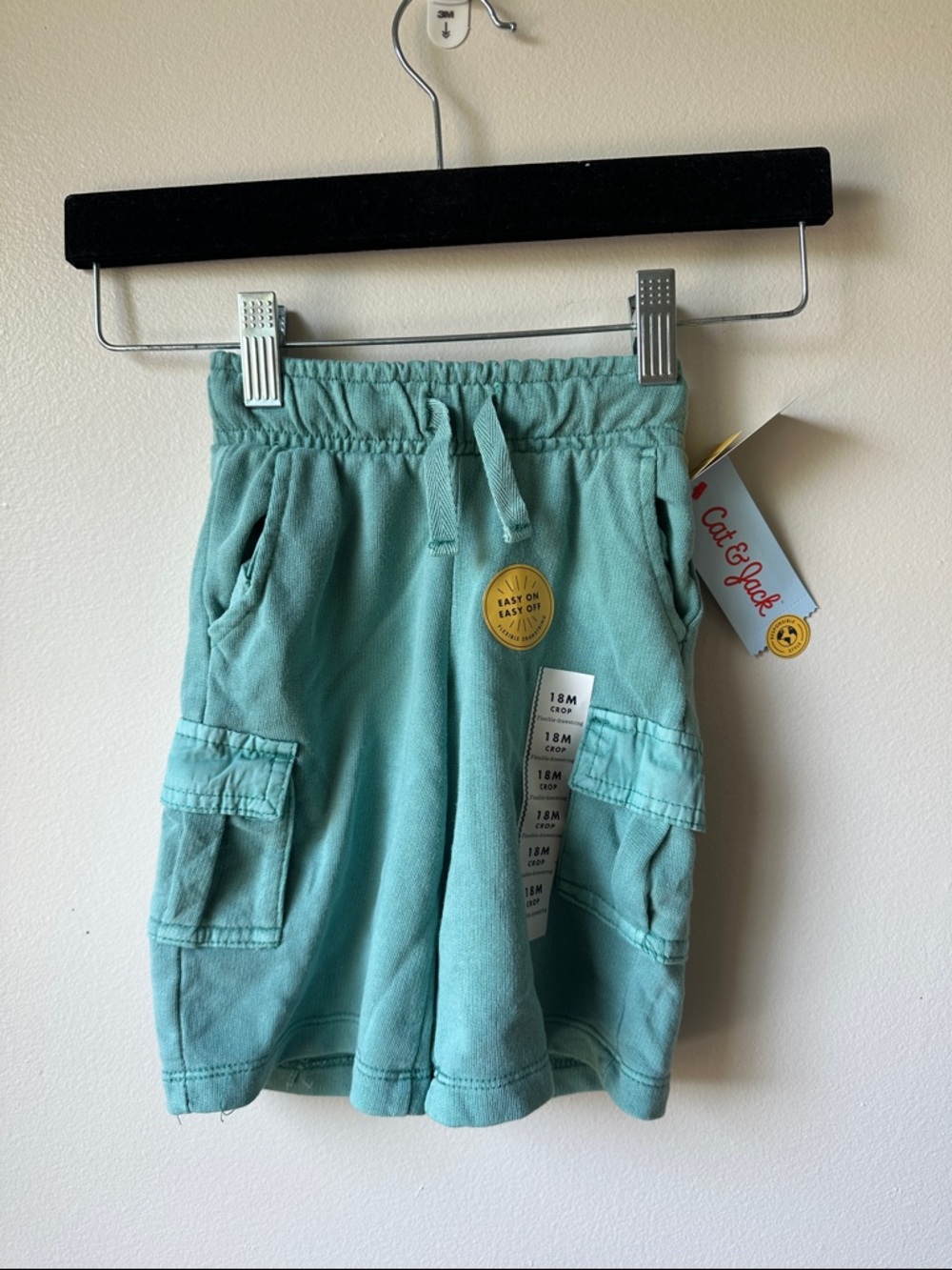 Cat & Jack Mint Green Cargo Shorts for Kids